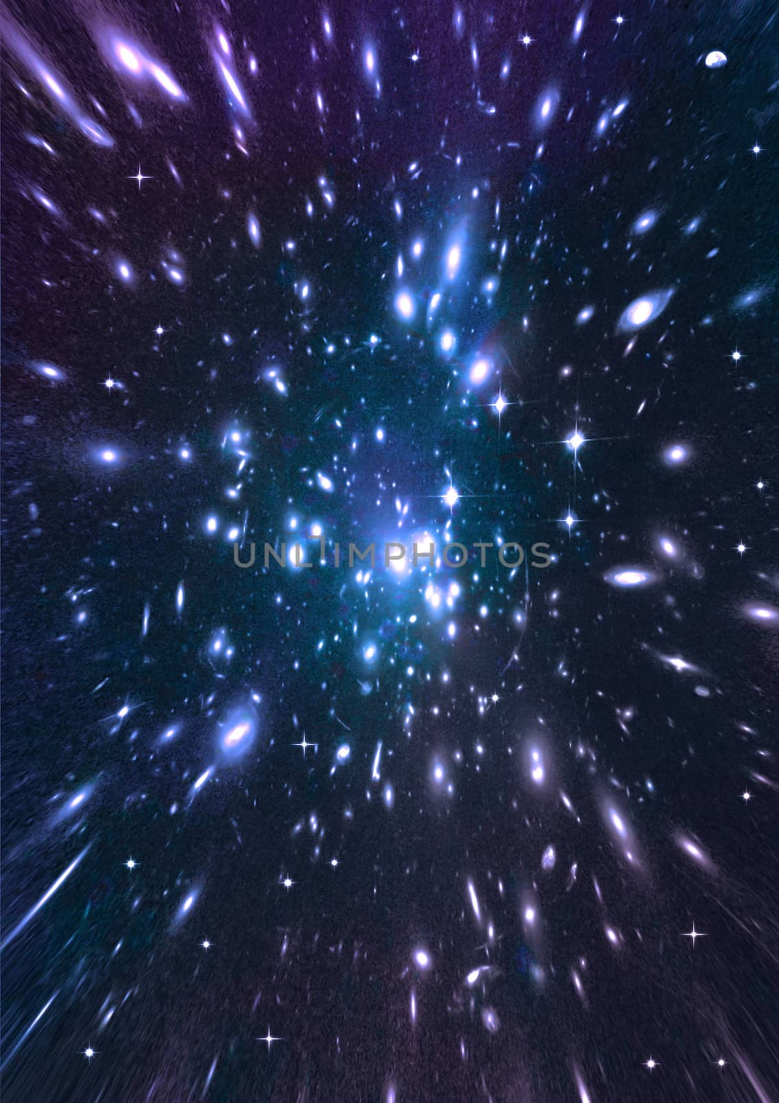 Small part of an infinite star field of space in the Universe. "Elements of this image furnished by NASA".