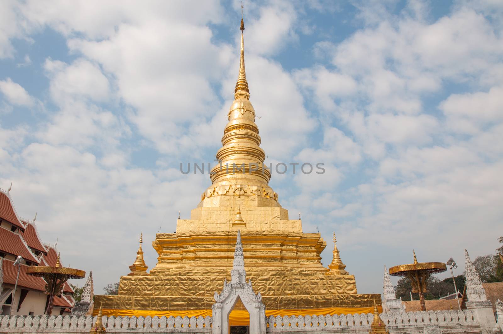 Wat Phra That Chae Haeng, Nan province, of Thailand