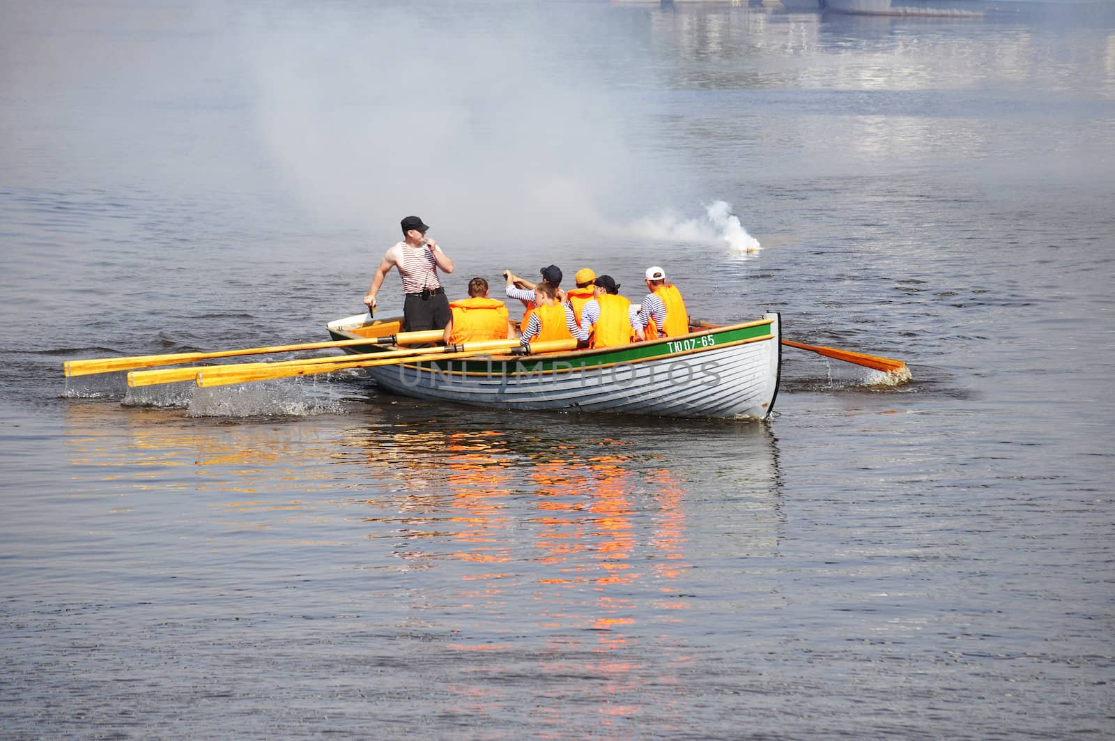Day of the athlete in Tyumen, 09.08.2014. Festival of water sports