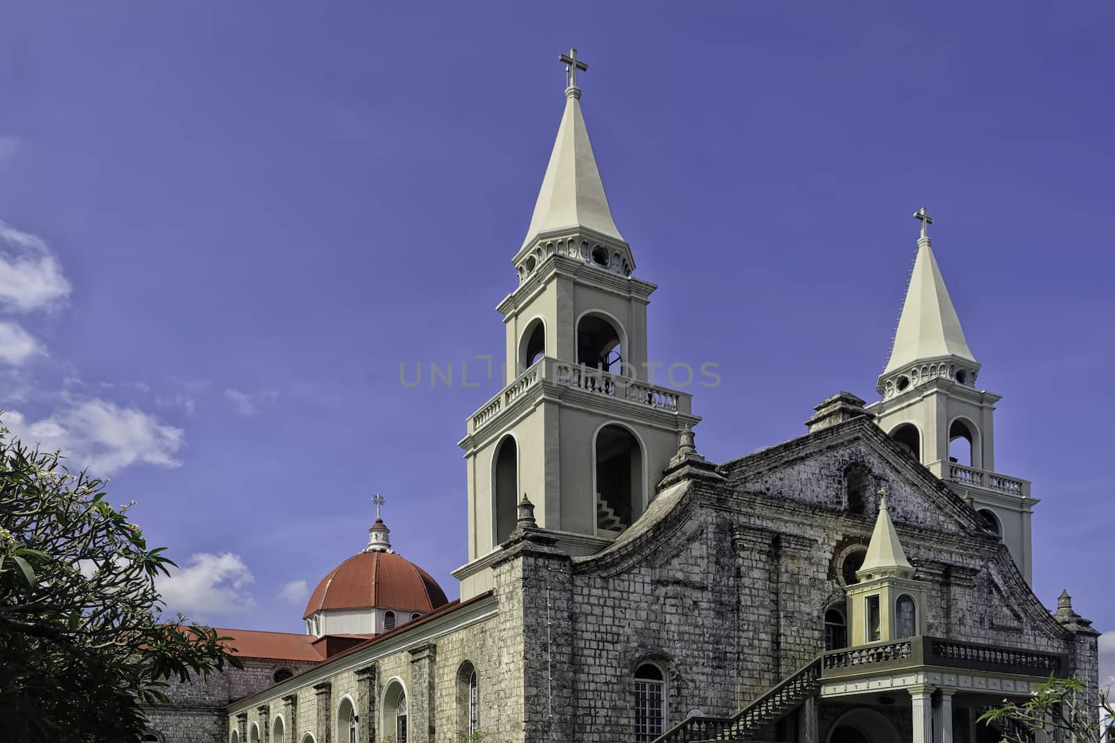 Facade of Jaro Cathedral, Iloilo, Philippines