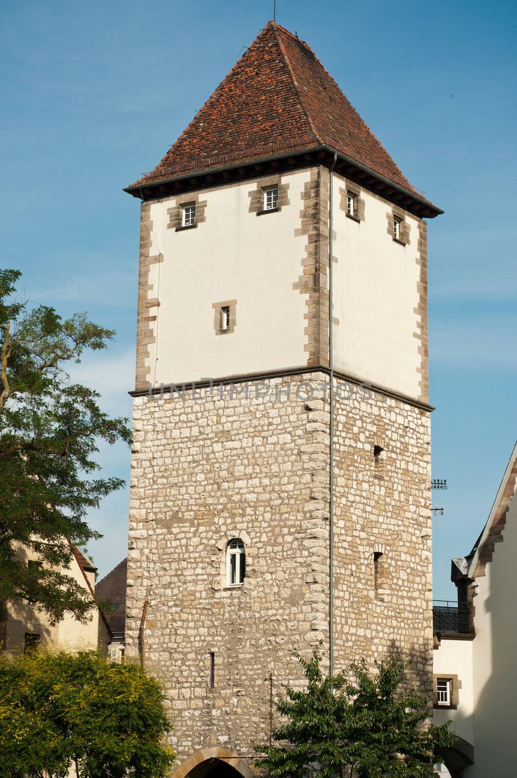 Nessel tower,  in Mulhouse - Alsace - France