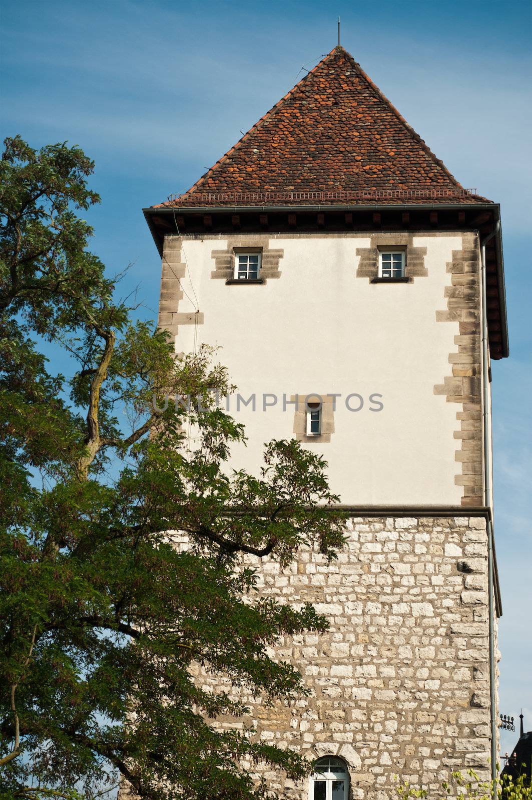 Nessel tower,  in Mulhouse by NeydtStock