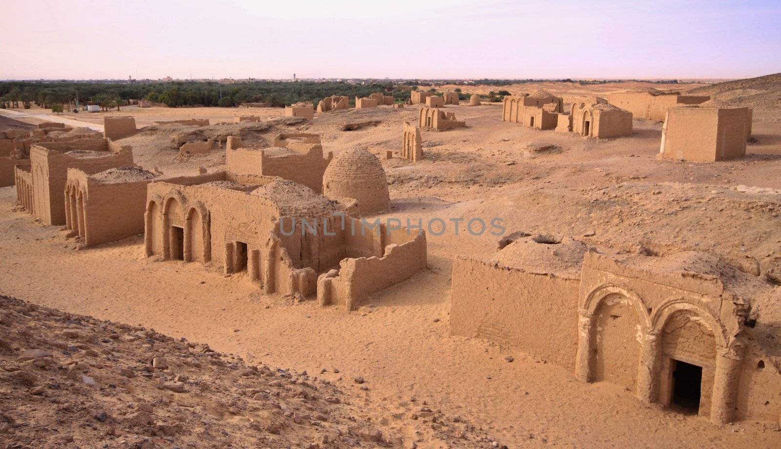 El Bagawat Cemetery, Kharga Oasis, Egypt by jnerad