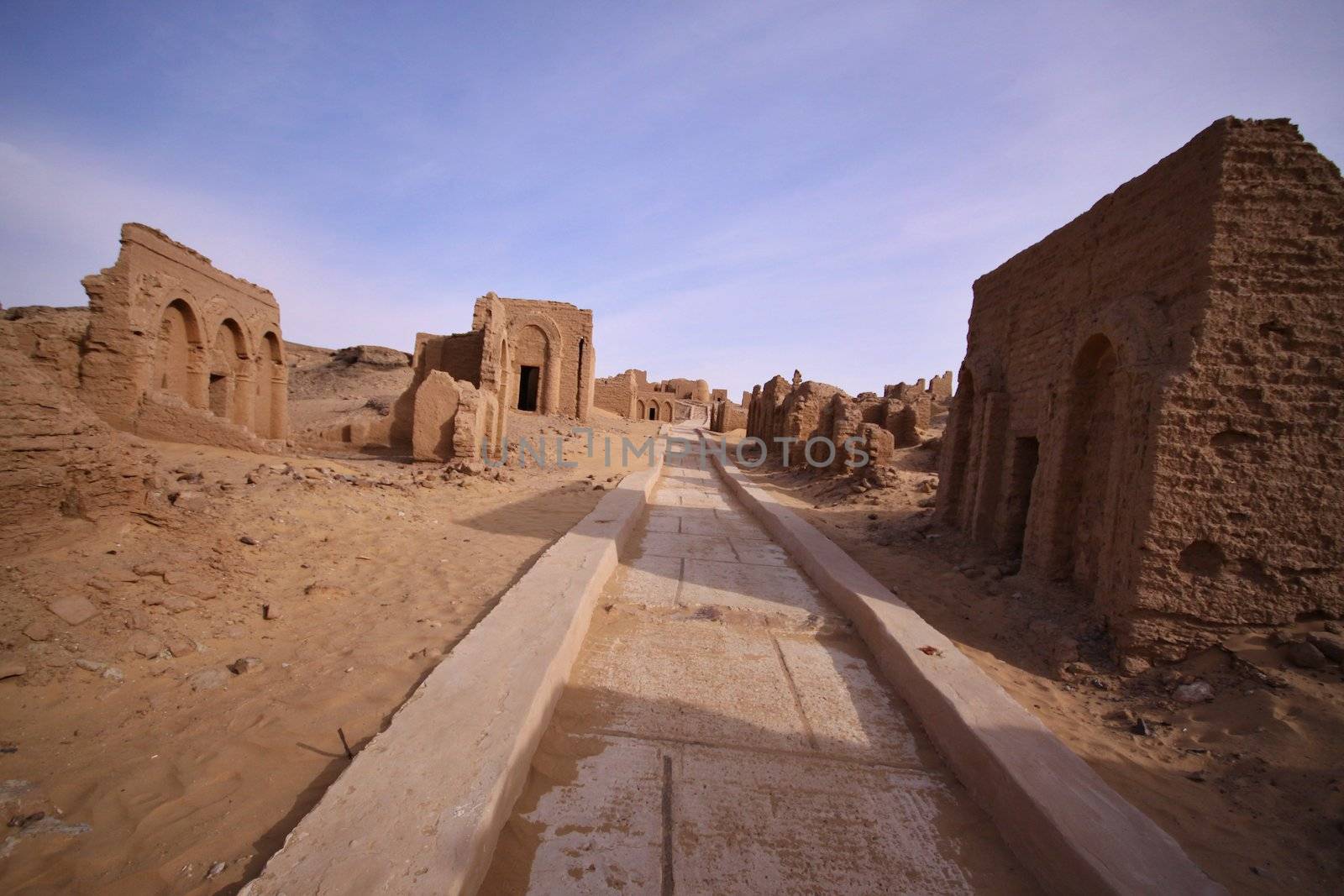 El Bagawat Cemetery, Kharga Oasis, Egypt by jnerad
