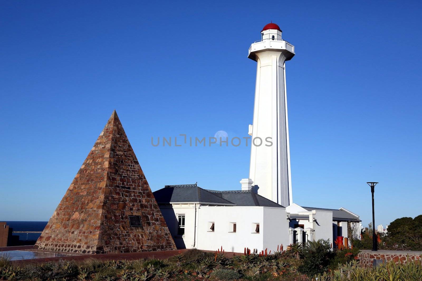 Donkin Lighthouse and Pyramid in Port Elizabeth by fouroaks