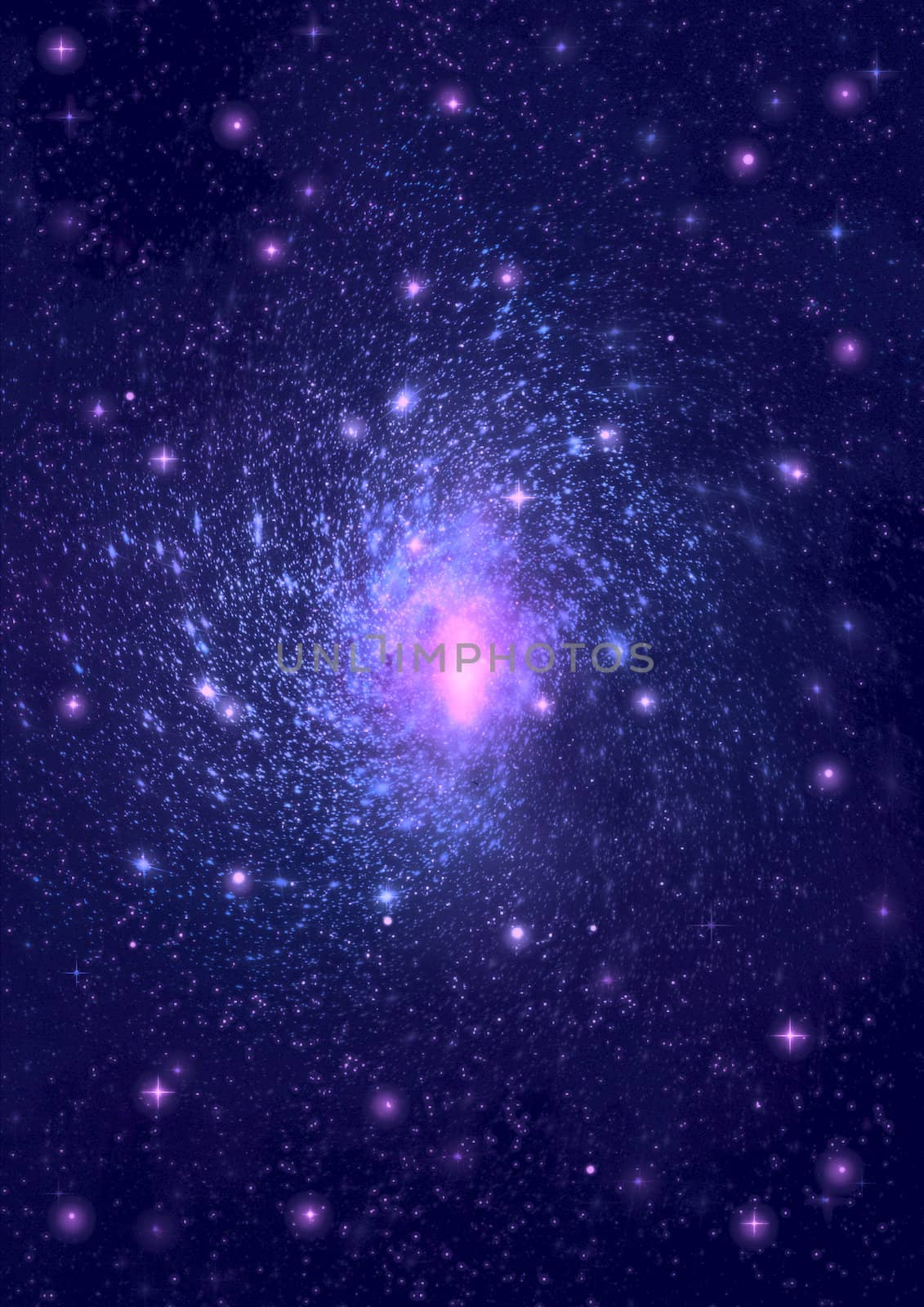 Small part of an infinite star field of space in the Universe. "Elements of this image furnished by NASA".