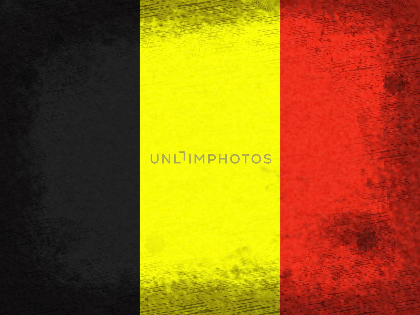 Flag Belgium Representing Text Space And Nationality