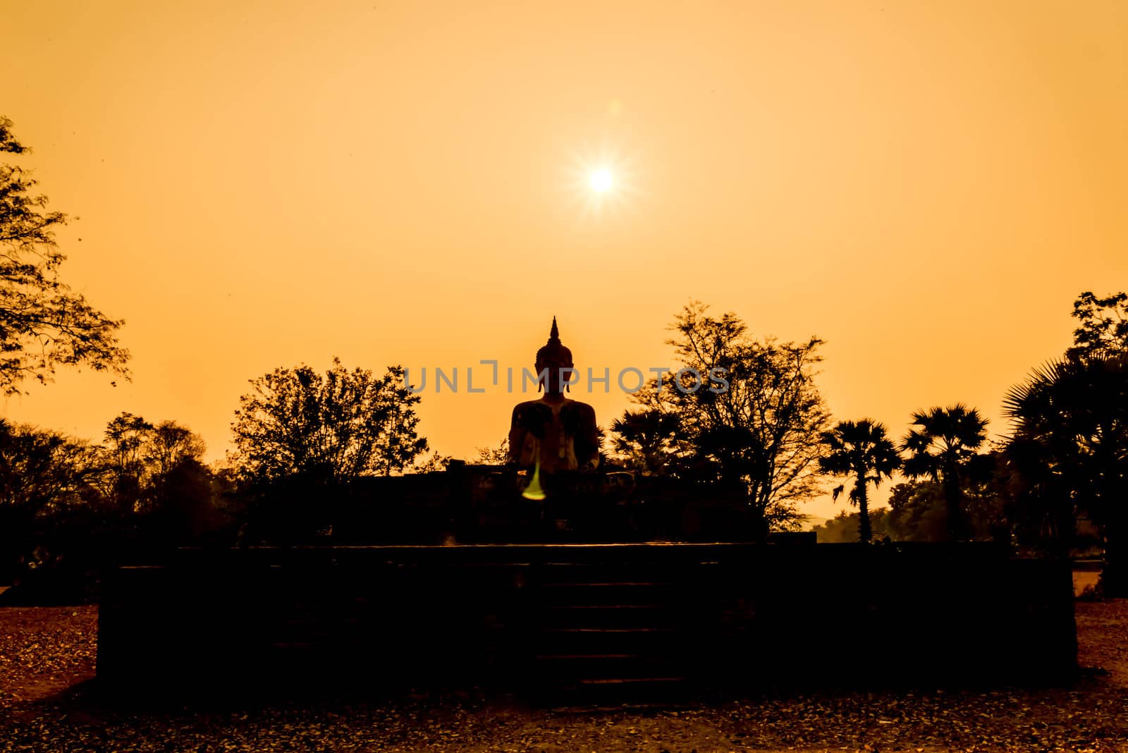 Sukhothai ruin old city  by wmitrmatr