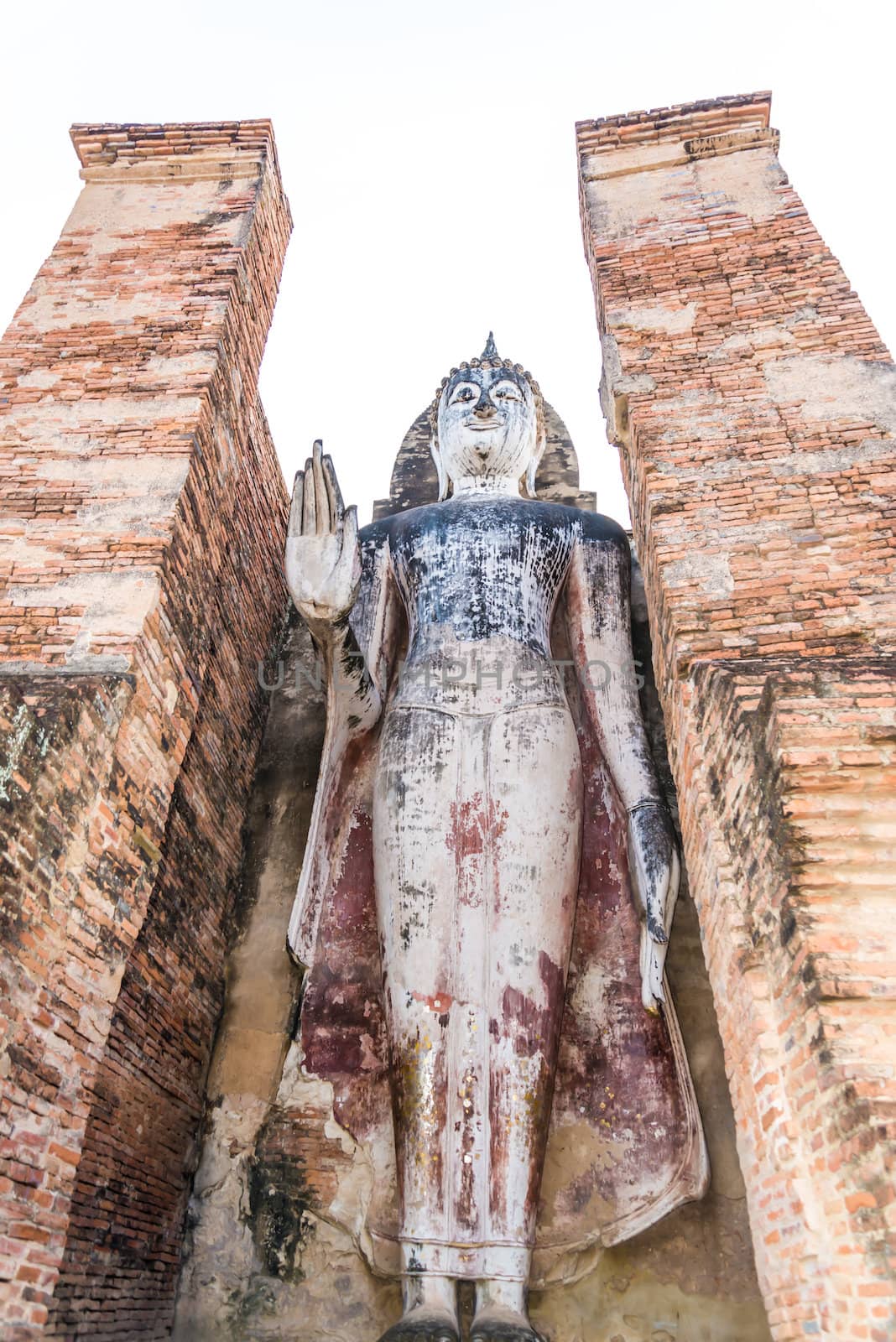 Sukhothai ruin old city by wmitrmatr