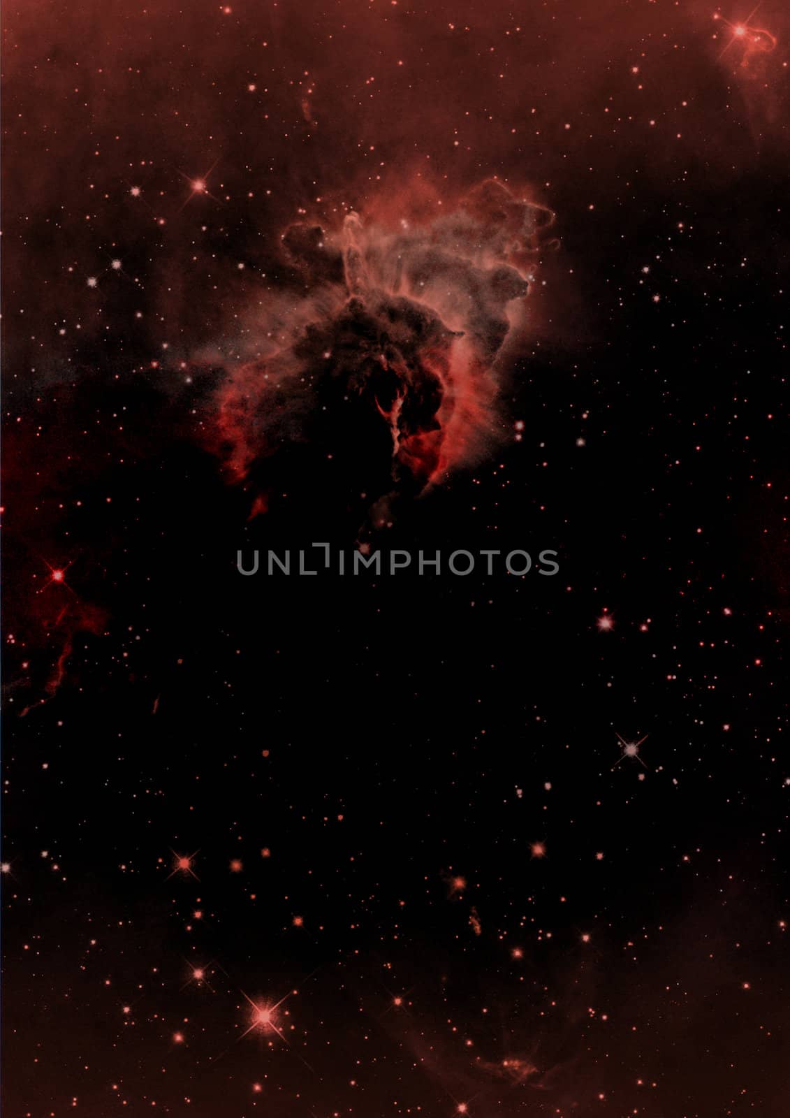 Star field in space a nebulae and a gas congestion. "Elements of this image furnished by NASA".