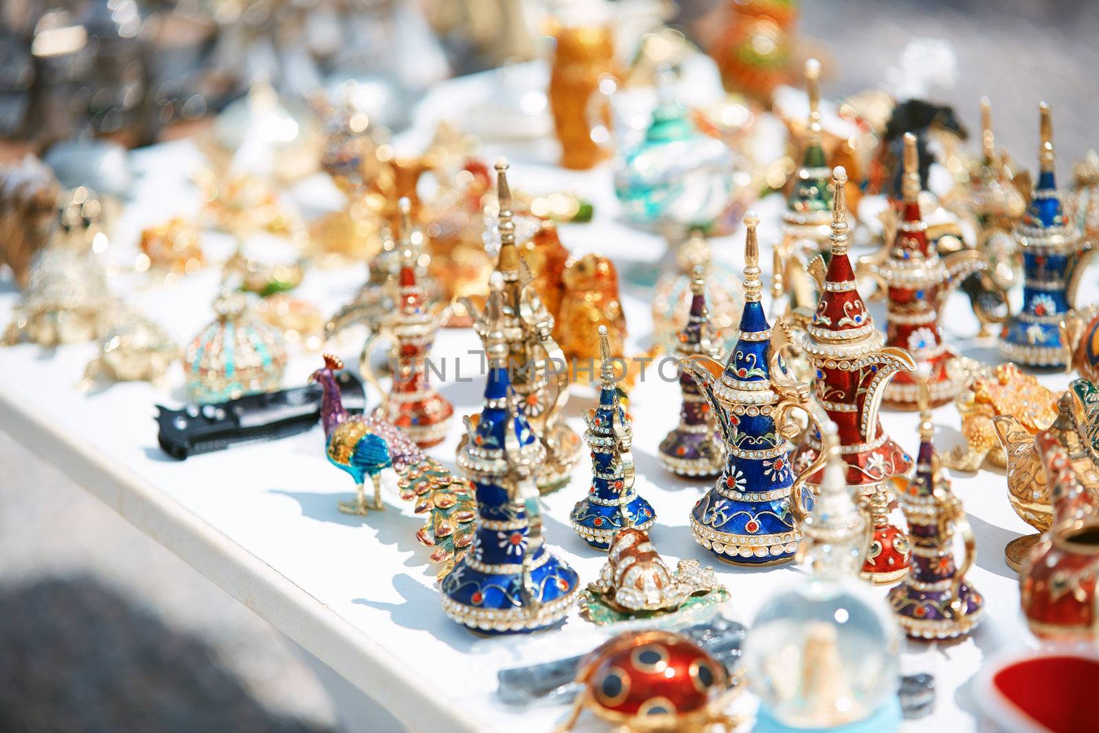 Knickknacks at the open-air market