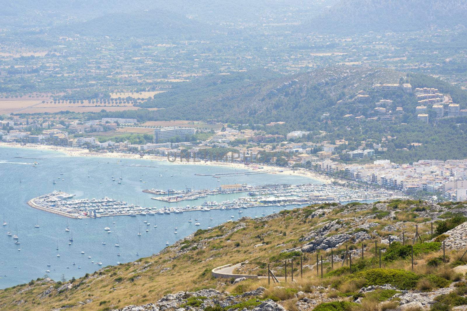 Port de Pollenca in Mallorca, Spain by Rainman