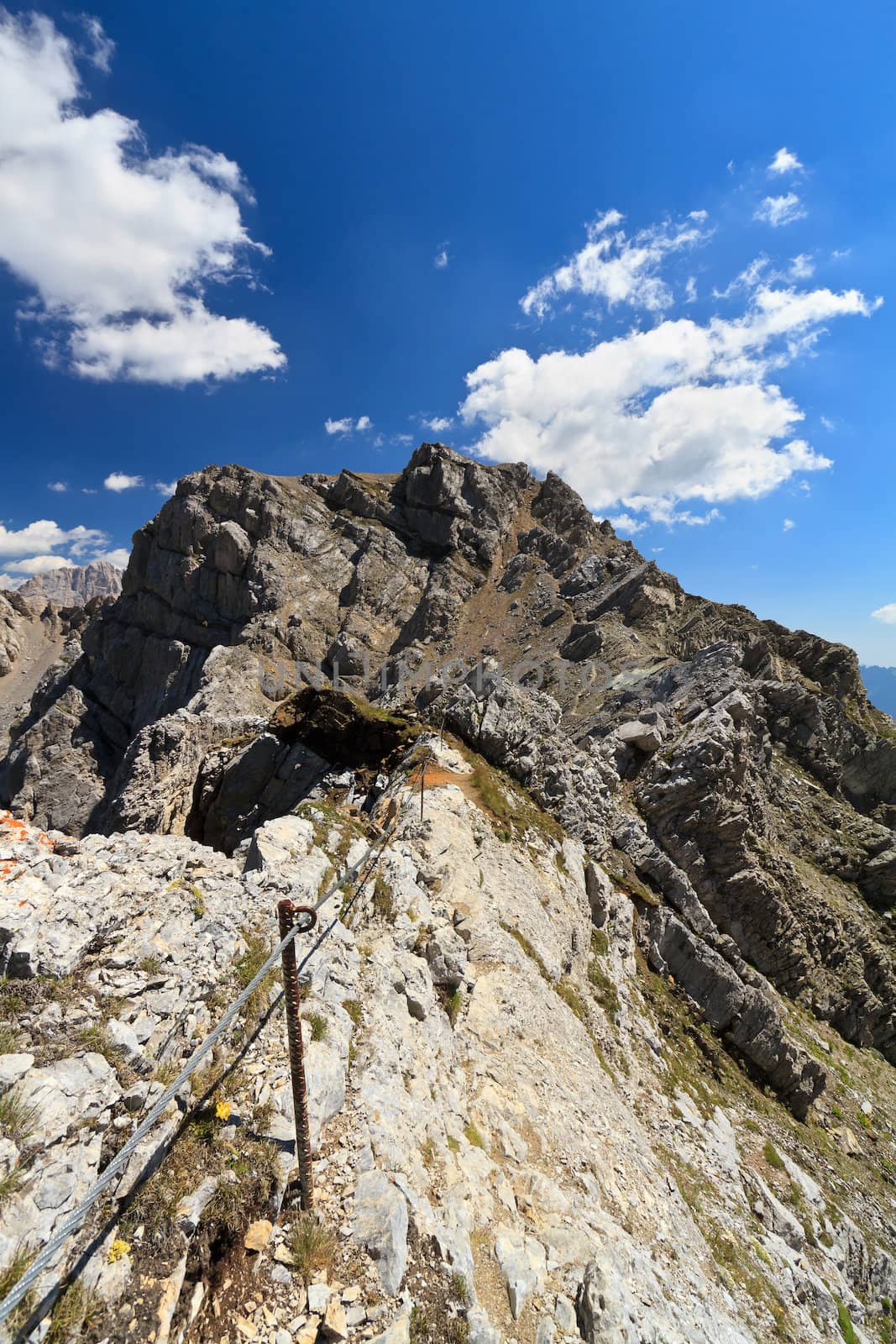 Costabella mountain ridge with Bepi Zac via ferrata, Trentino, Italy