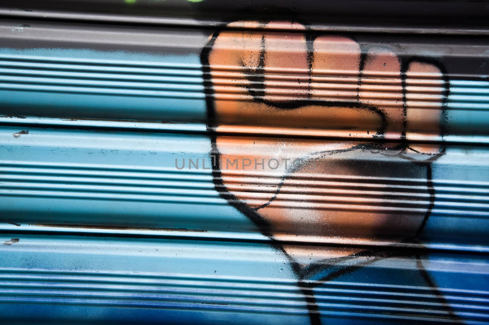 urban Art - hand by NeydtStock