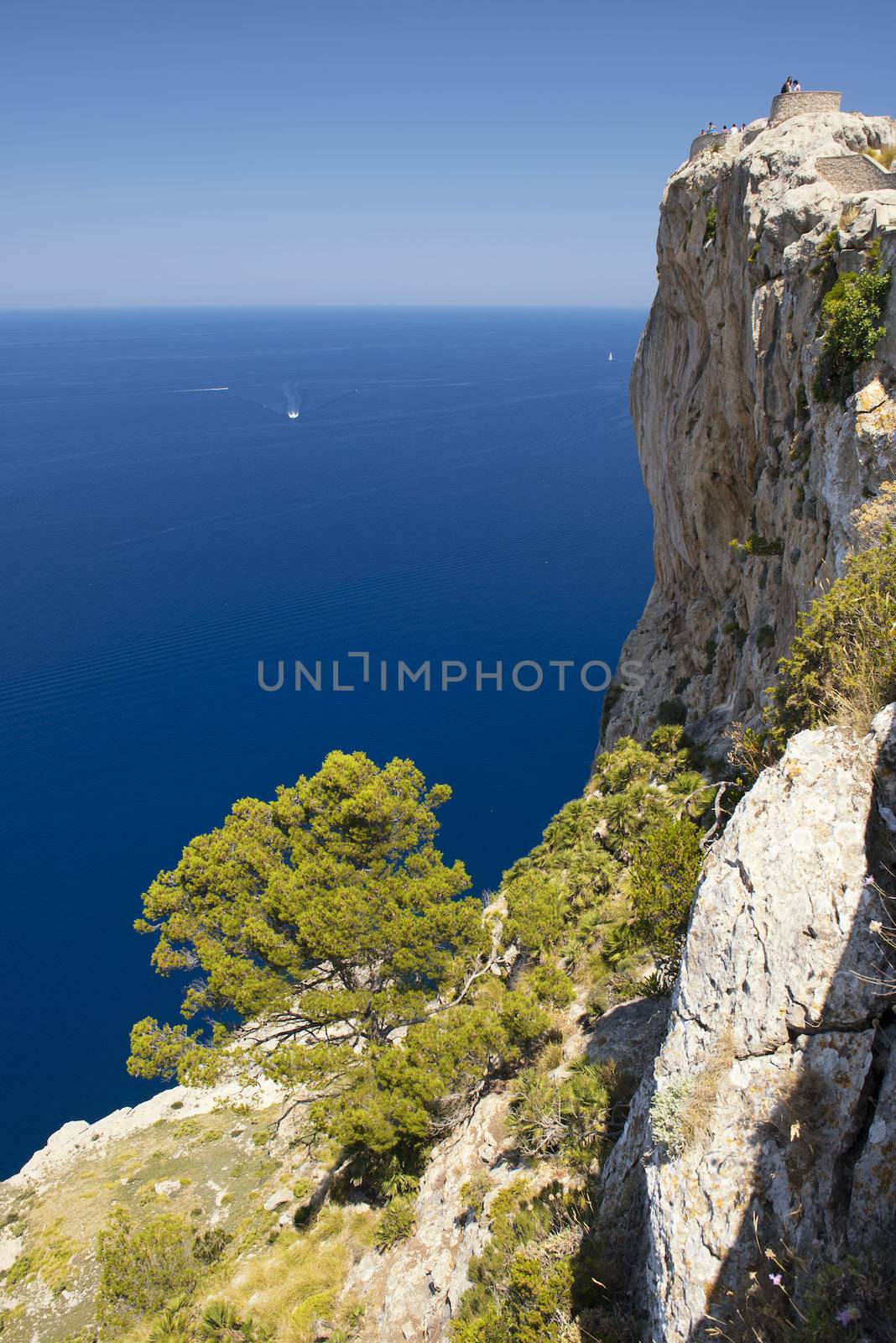 Cape Formentor in the Coast of North Mallorca, Spain ( Balearic Islands )