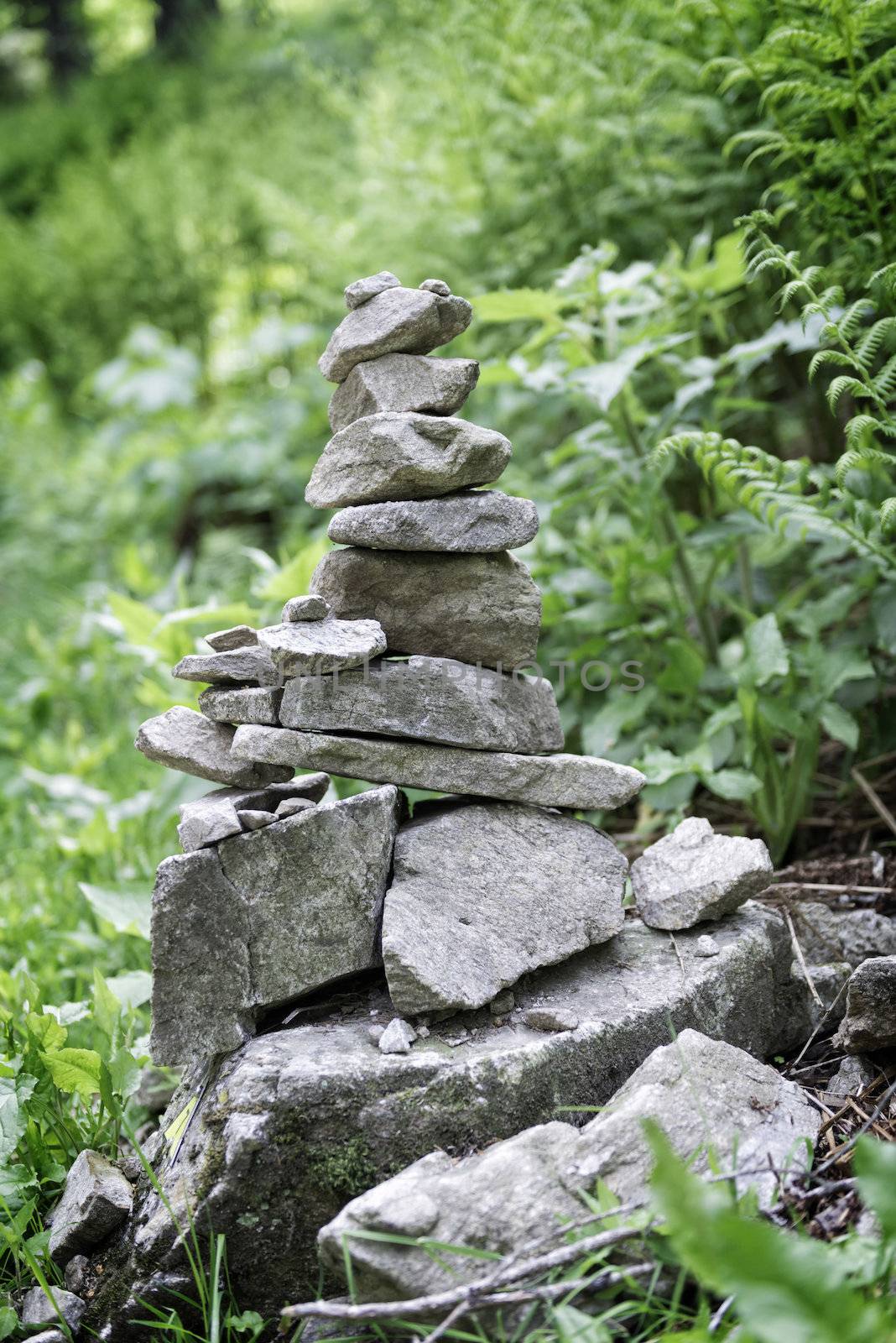 Stack of stones by Rainman