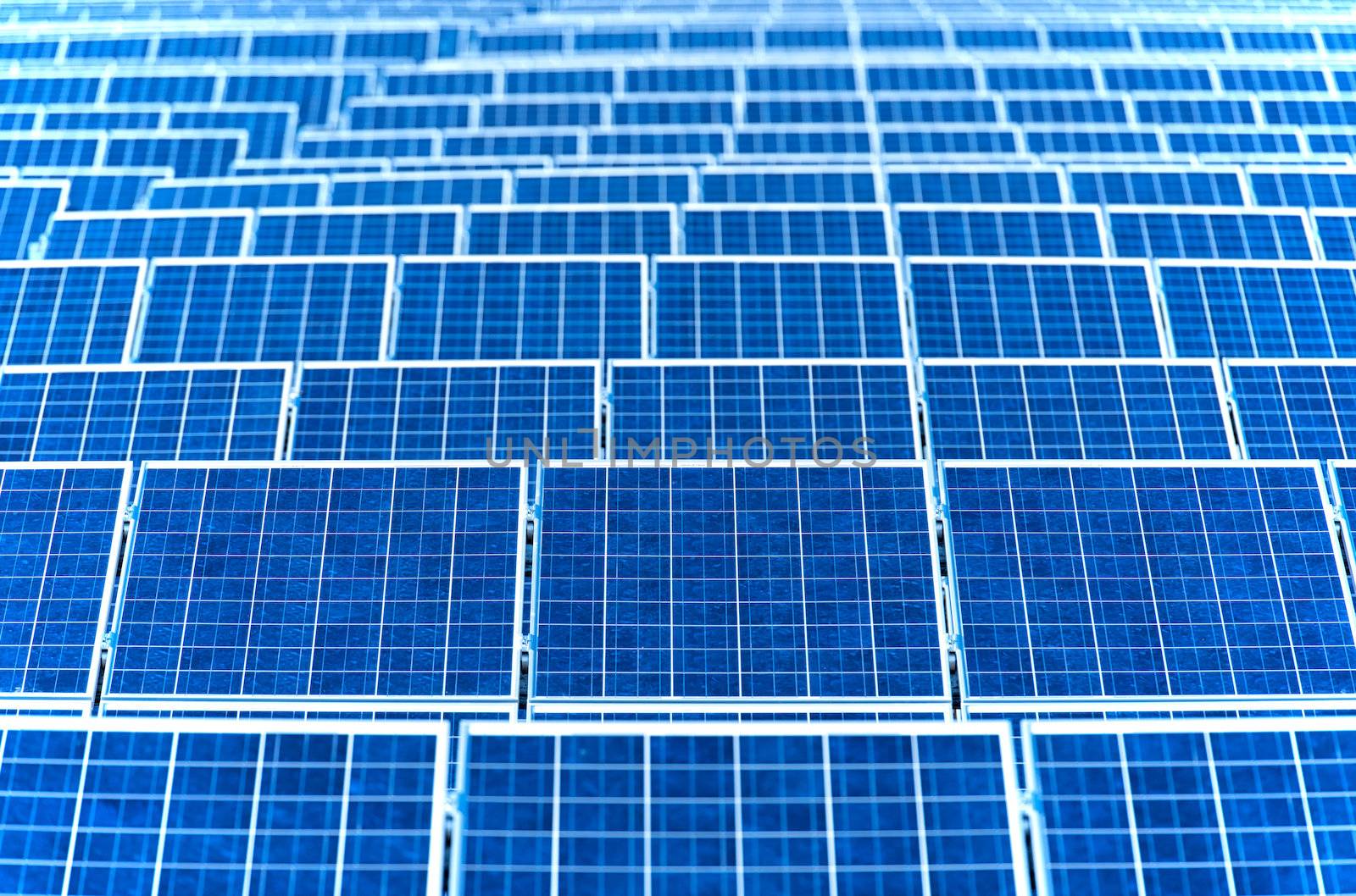 Photovoltaic Solar Panels For Renewable Electrical Energy Production