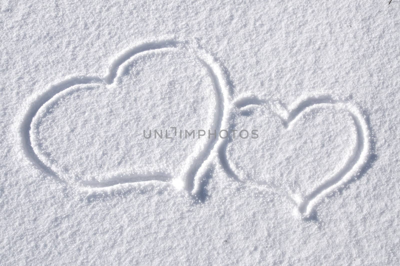 Hearts in the Snow by Rainman