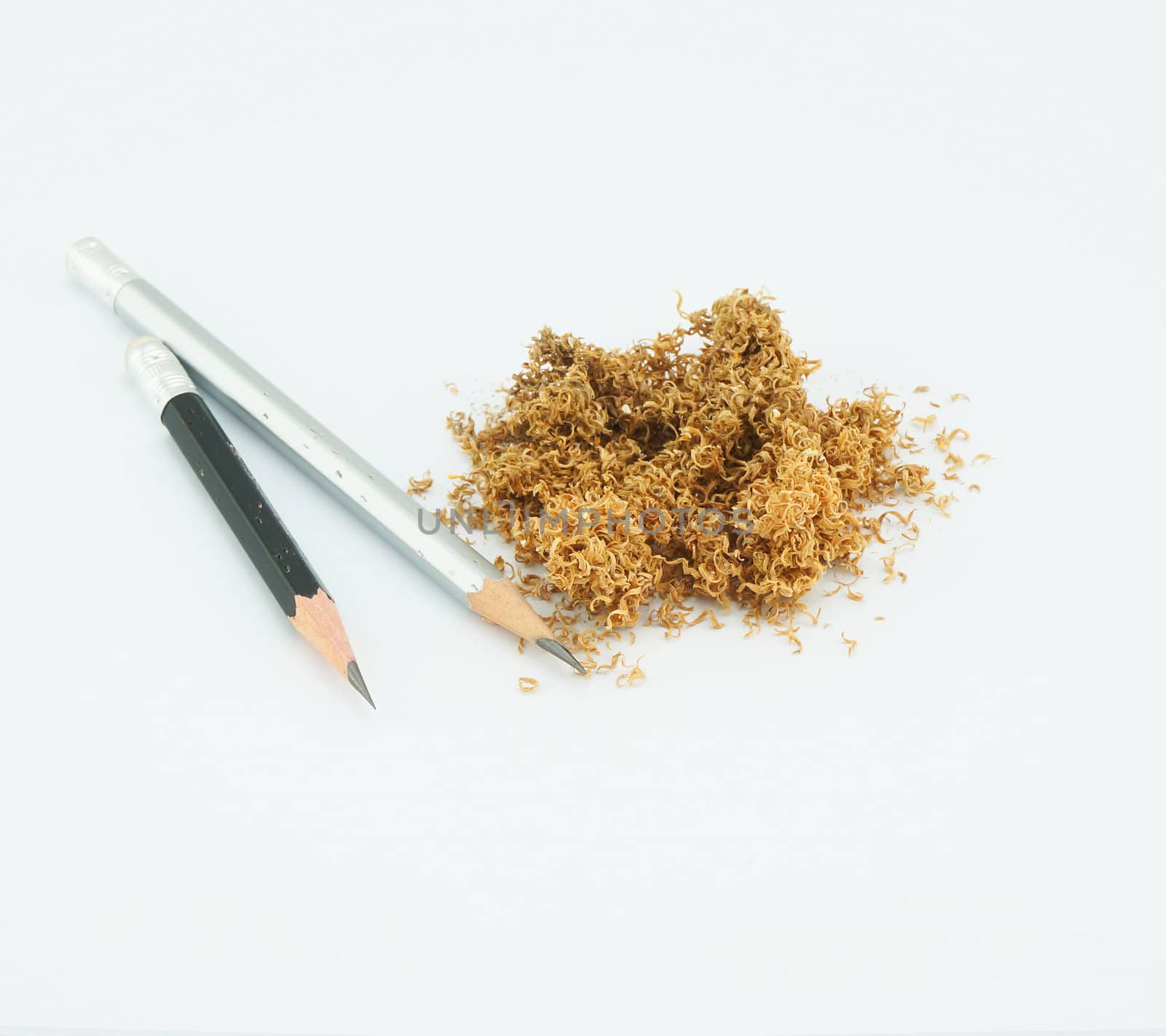 Pencil and shavings by ninun