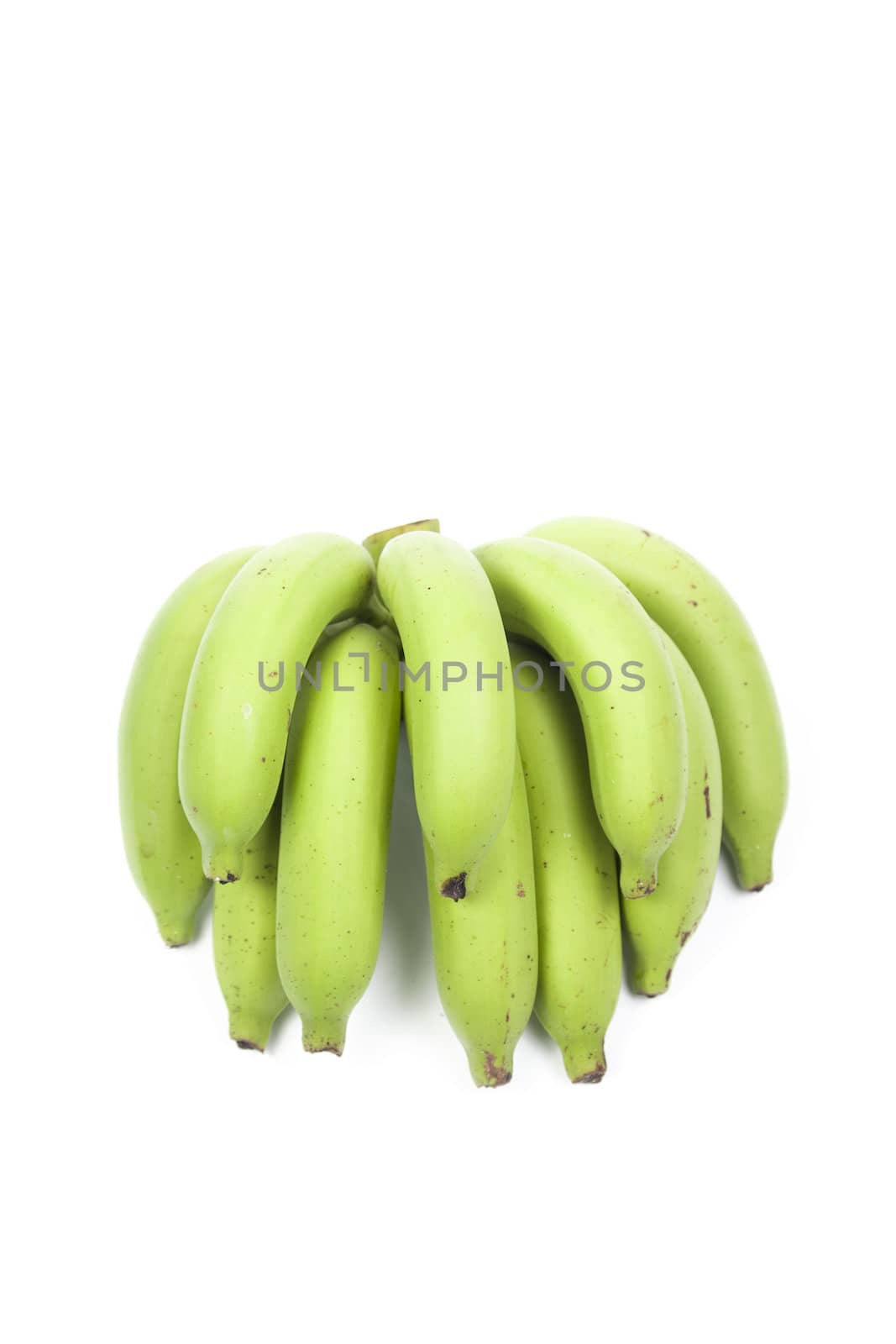 bananas on white isolated background.bananas fruit on white isolated background.