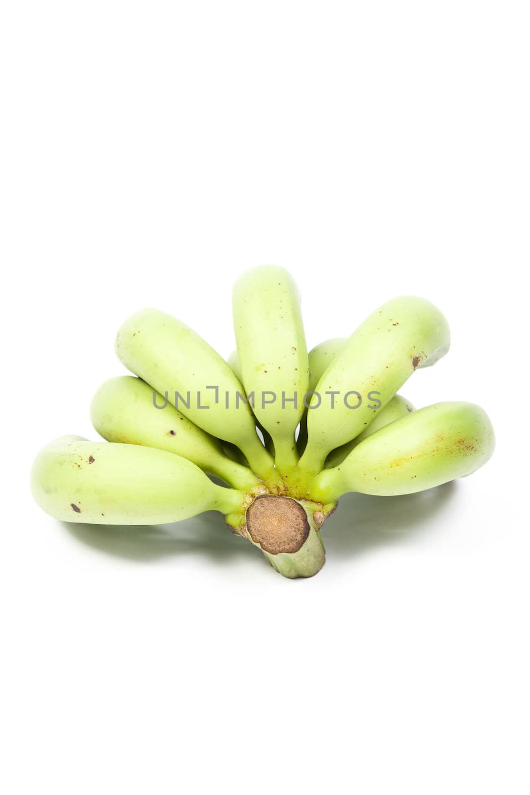 bananas on white isolated background.bananas fruit on white isolated background.