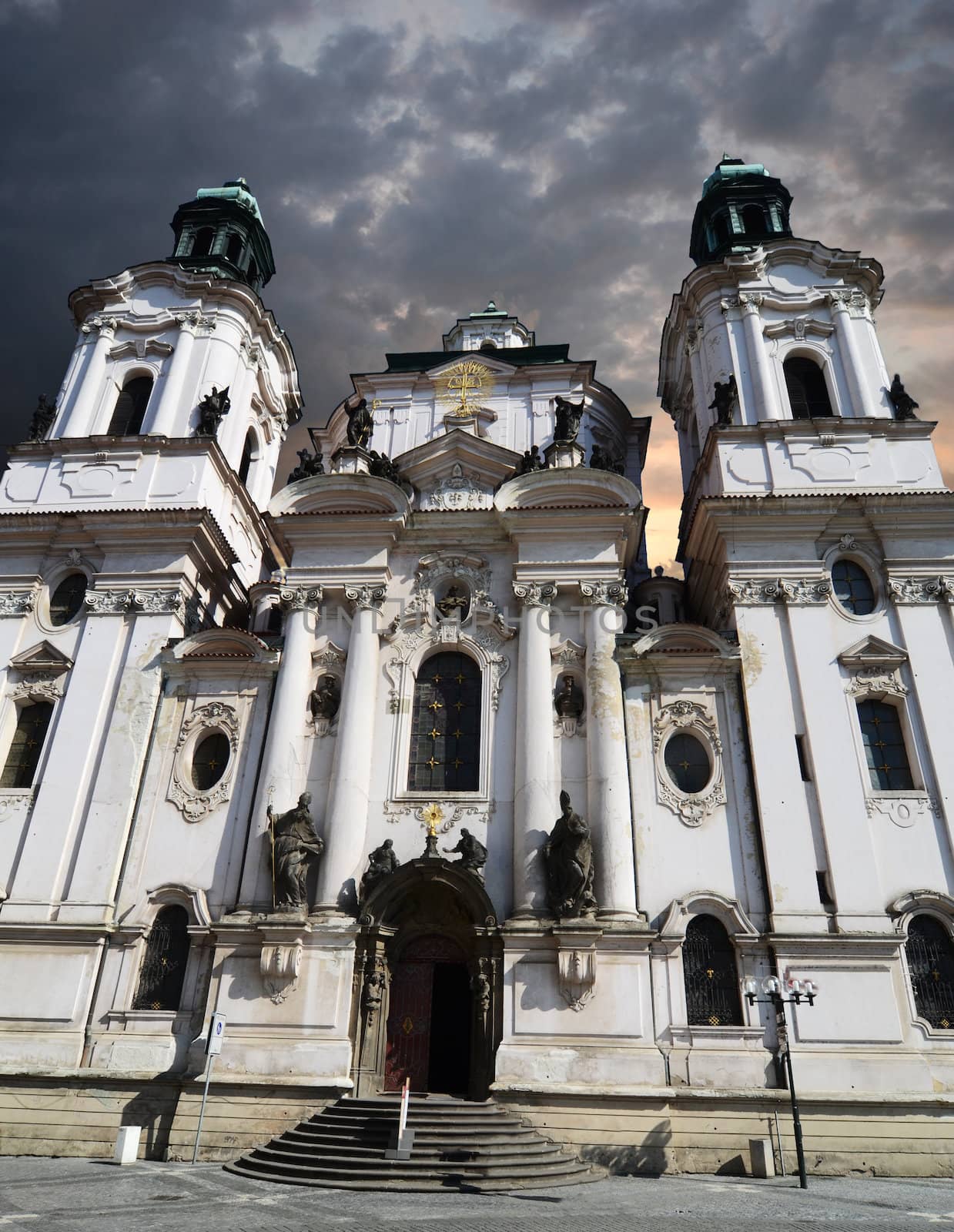 Saint Nicholas Church in Prague, Czech republic