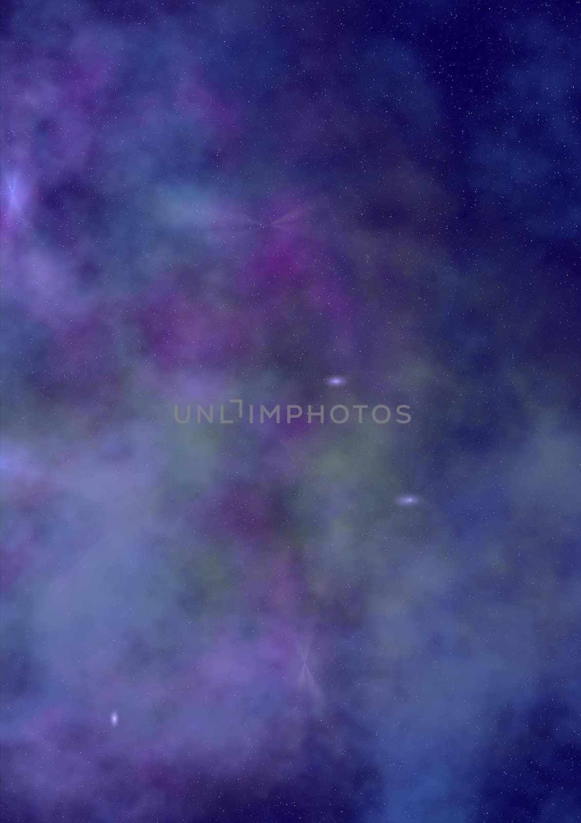 Far being shone nebula and star field against space. "Elements of this image furnished by NASA".