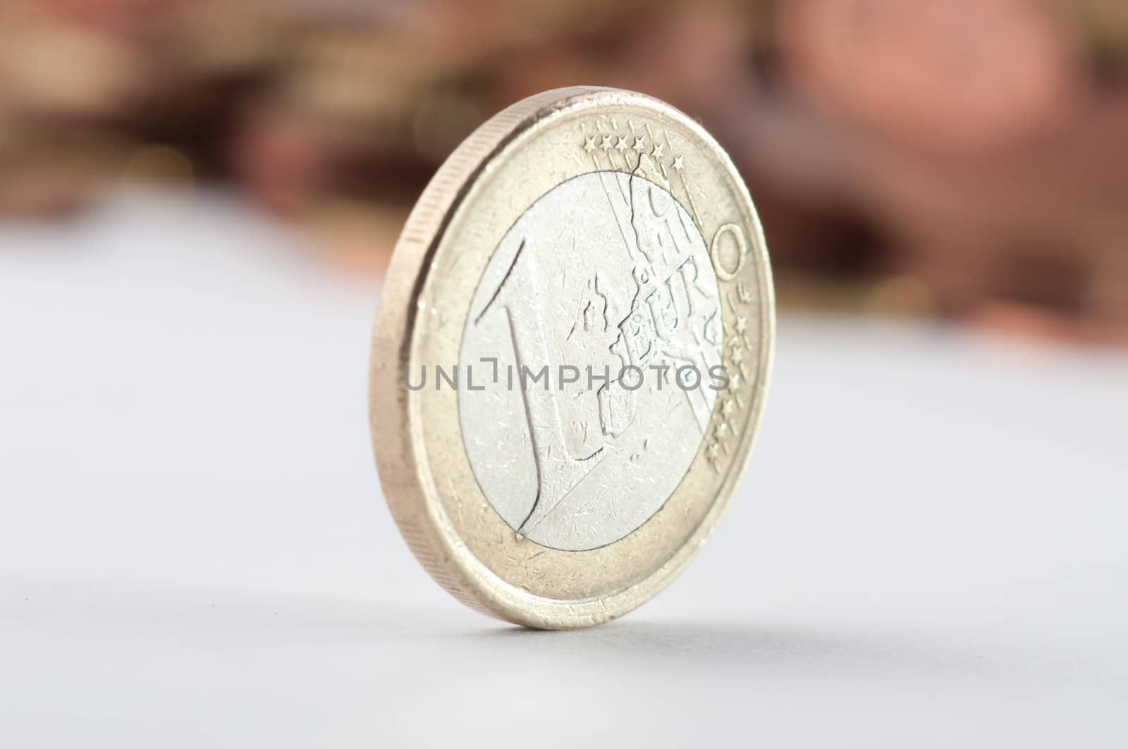 Euro coin by Rainman