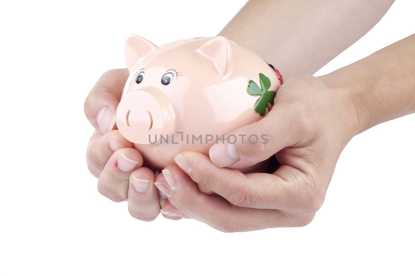 Protecting money in a piggy bank