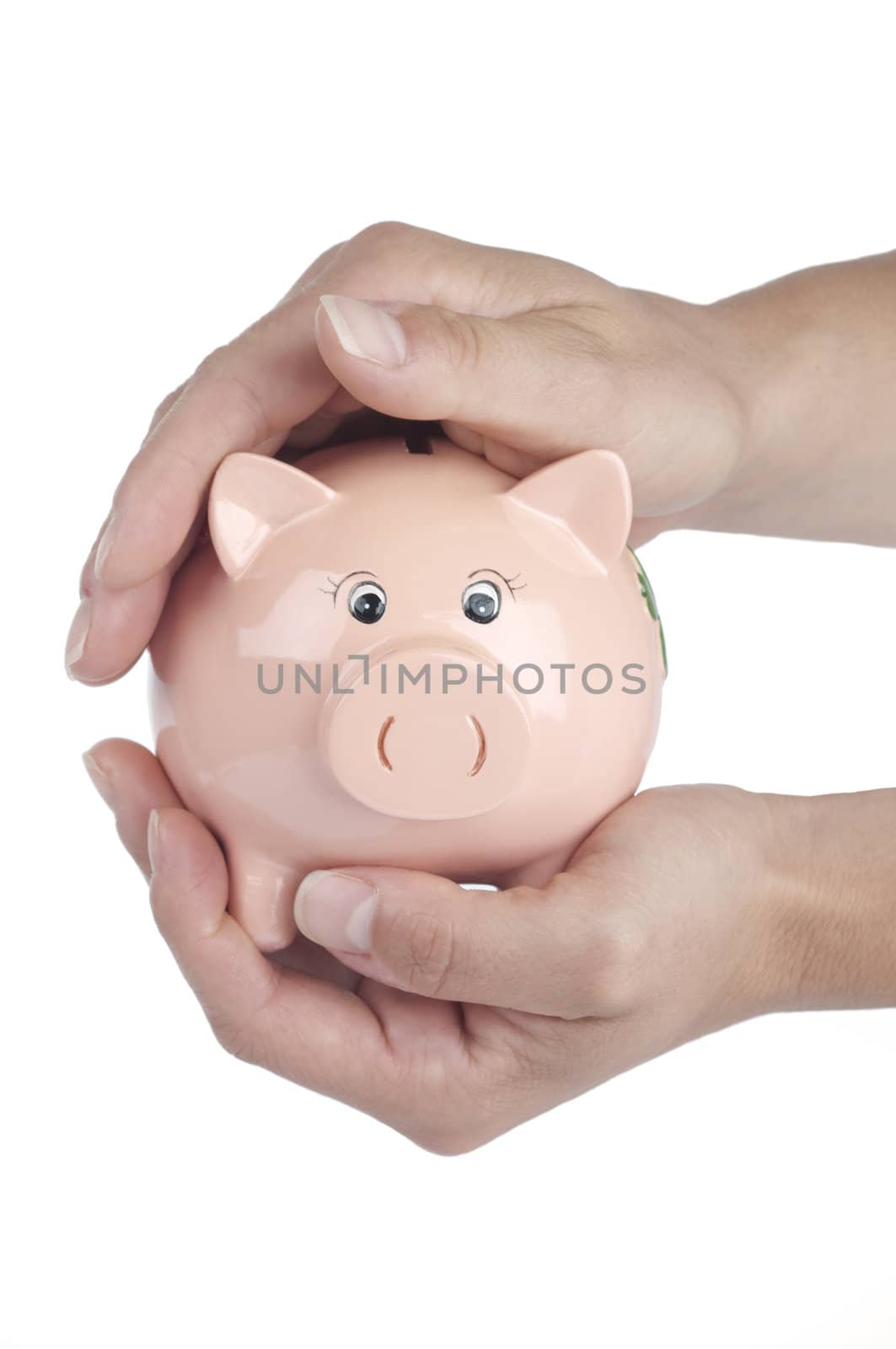 Protecting money in a piggy bank
