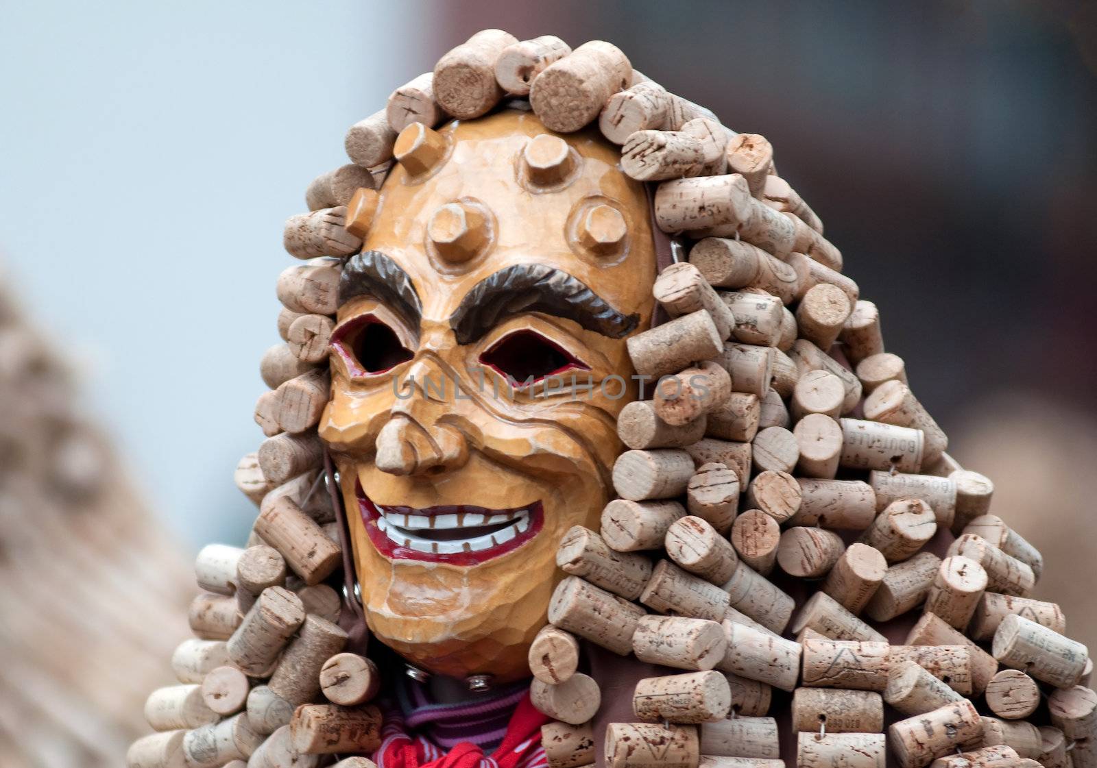 Mask parade at the historical carnival in Freiburg, Germany by Rainman