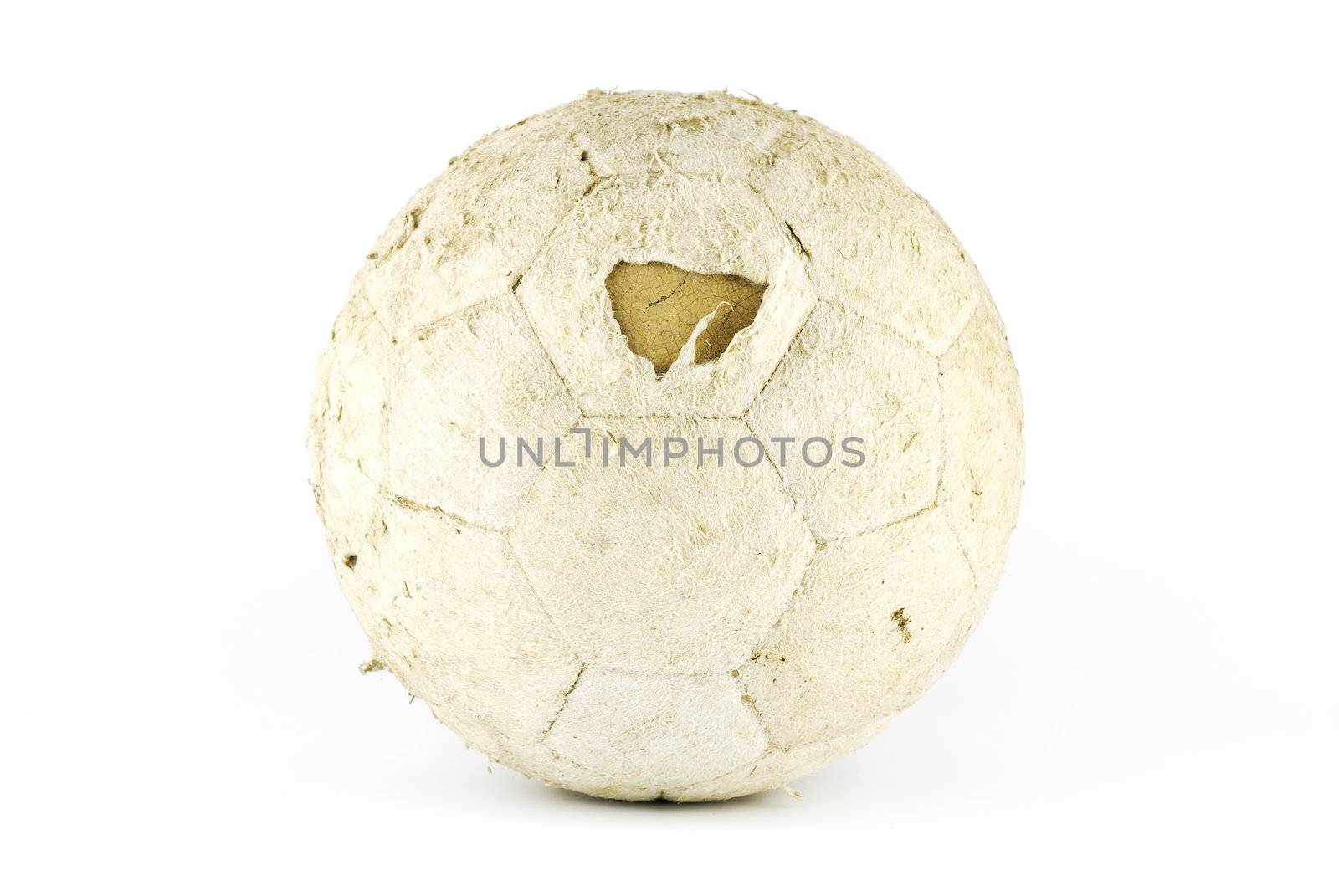 Old soccer ball by teen00000