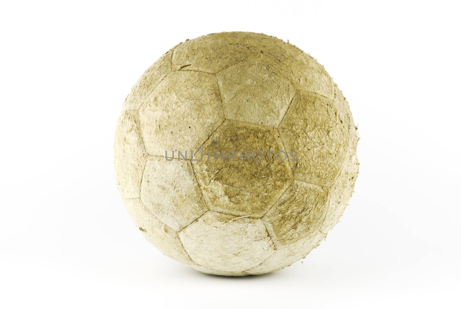 Old soccer ball by teen00000