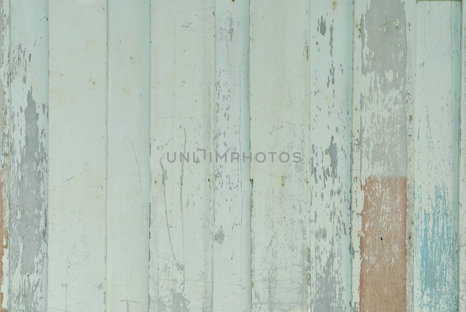 Wood plank brown and green texture background vintage