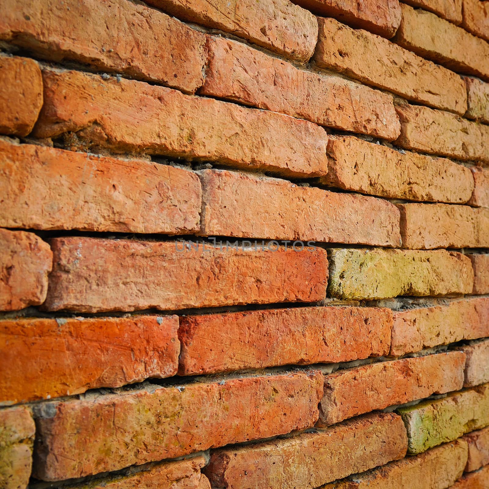 Background of brick wall texture  by teen00000