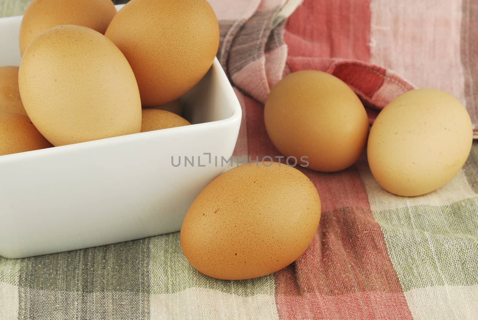 Eggs in a bowl