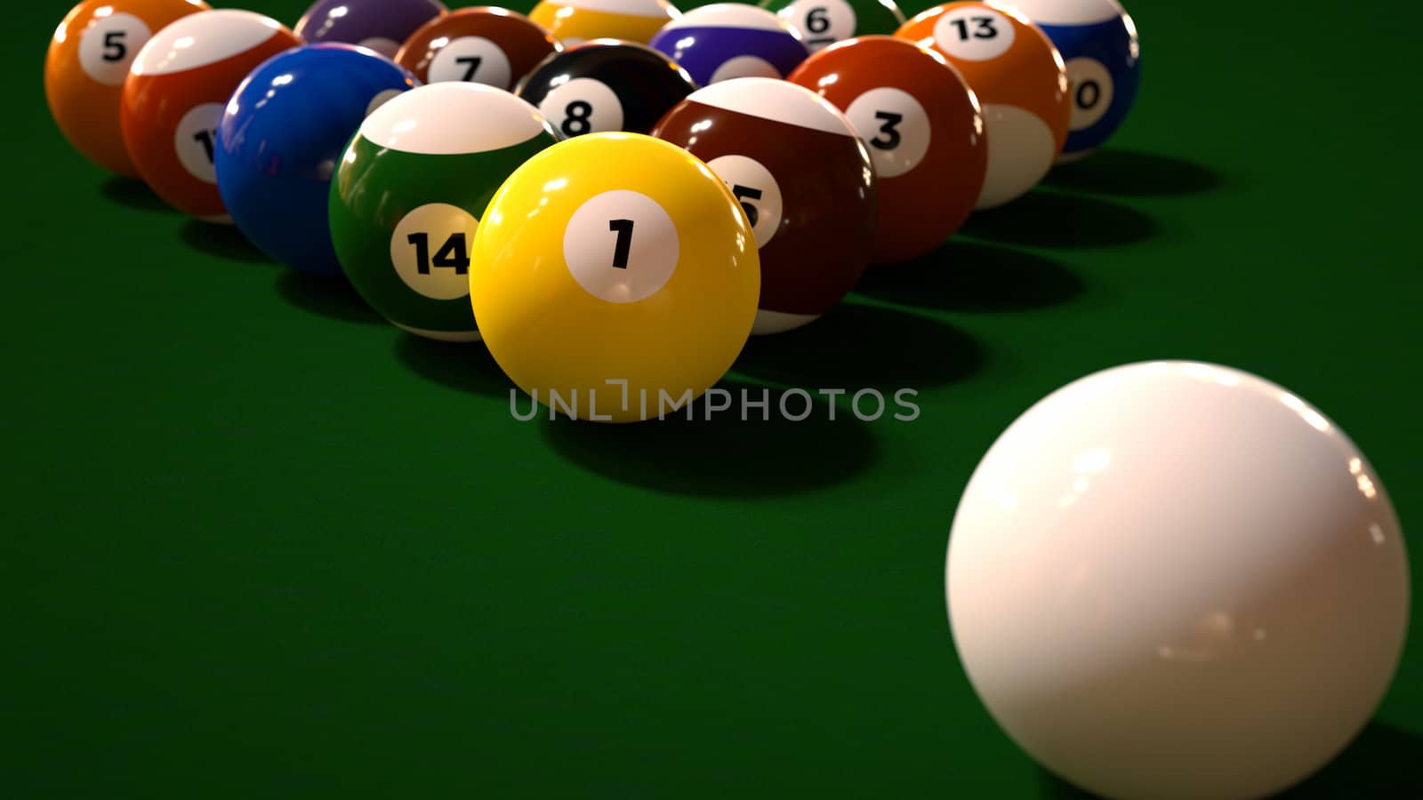 Pool/Billiard Balls by dantien