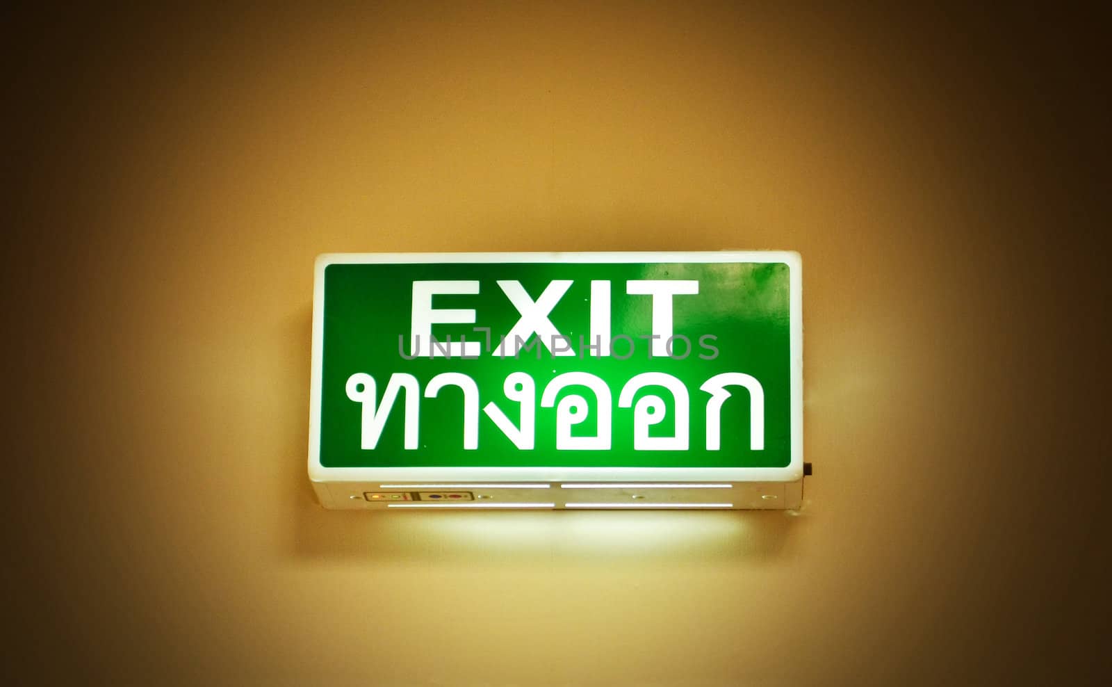 exit sign
