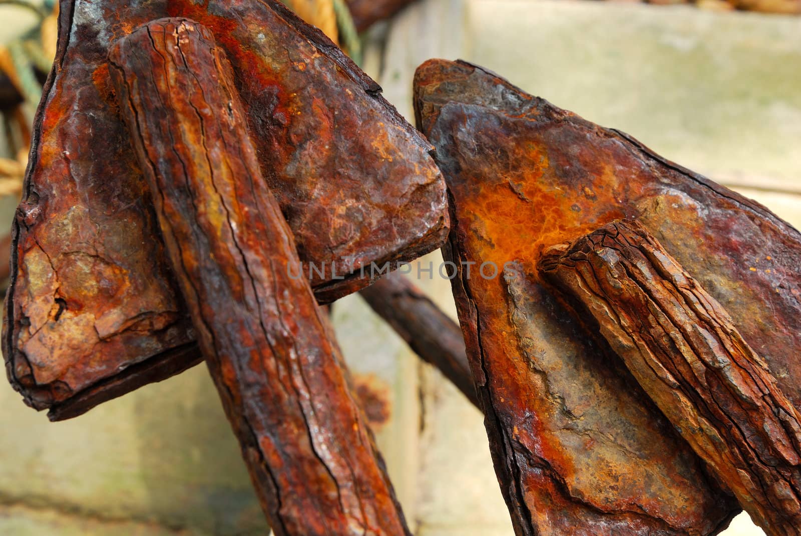 Rusty anchor