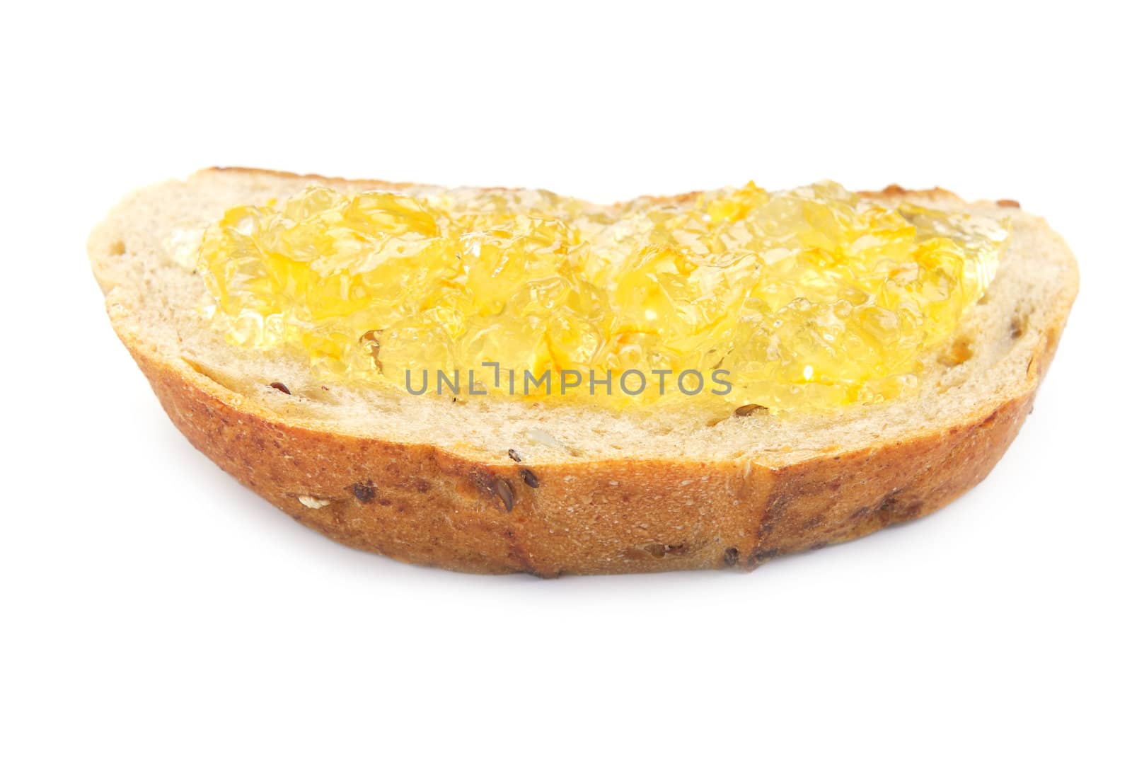 Orange jam and Wholegrain bread