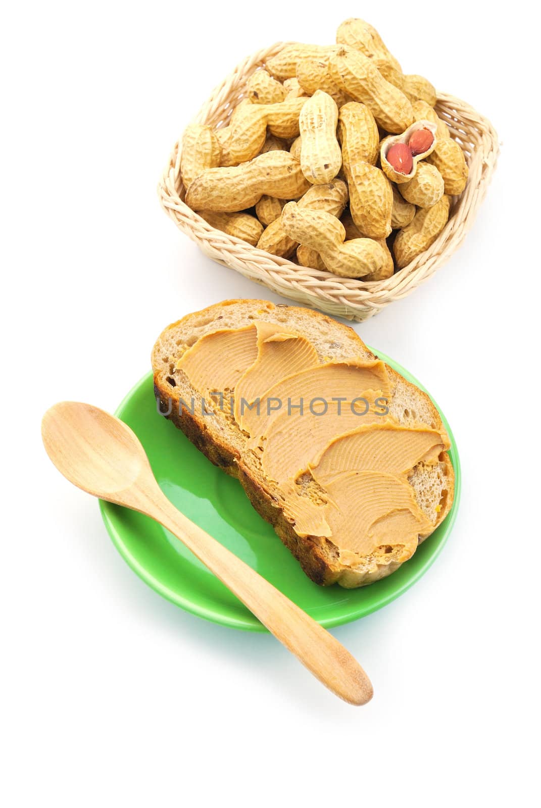 Peanut butter with bread by teen00000