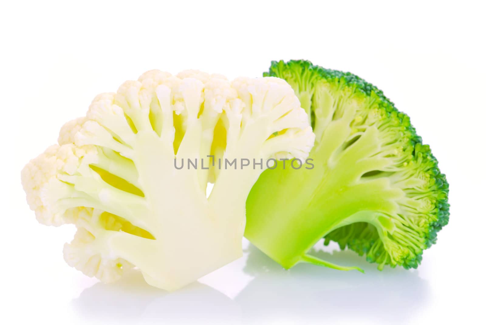 cauliflower and broccoli vegettable