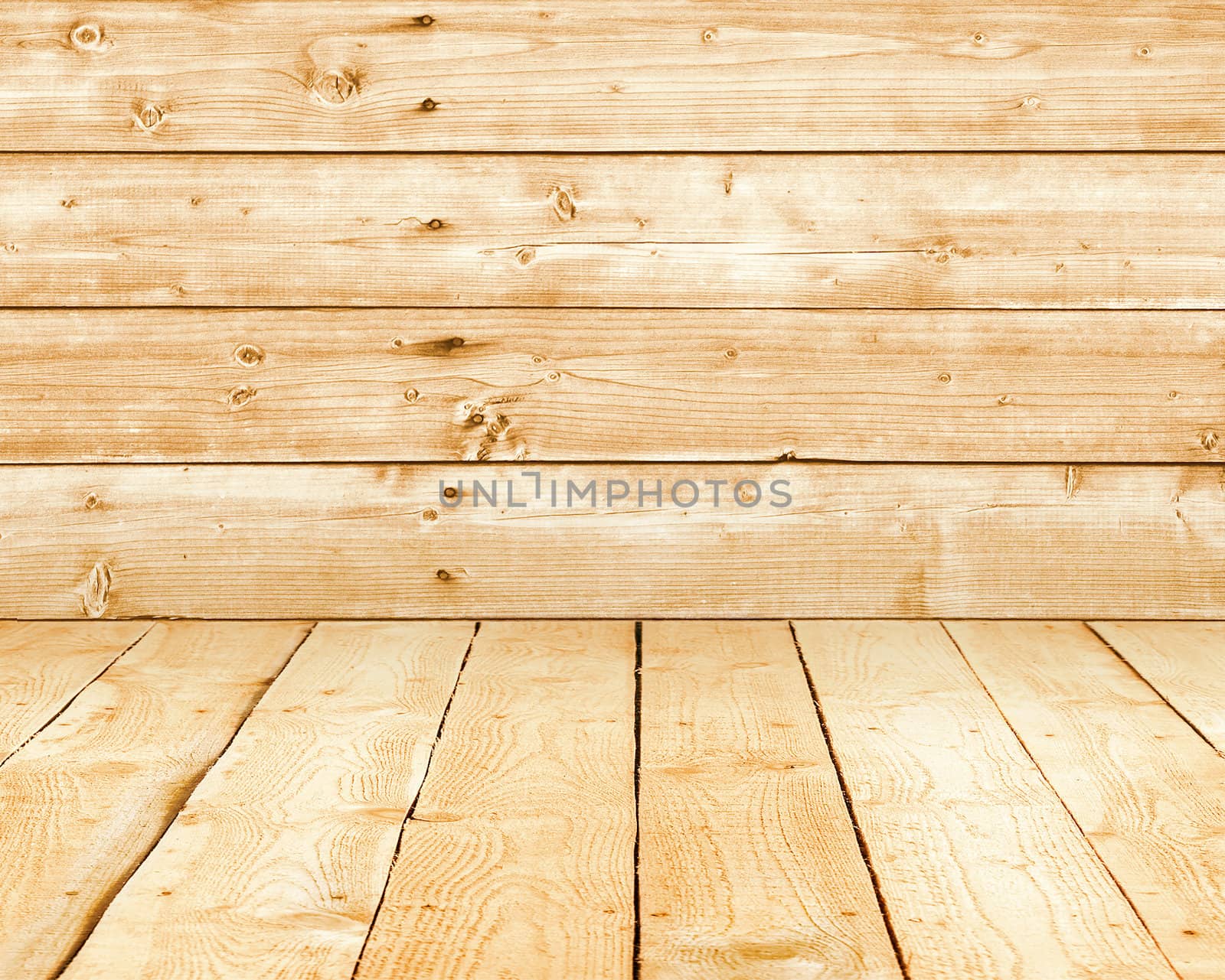 Wood walls and floor for background by zeffss