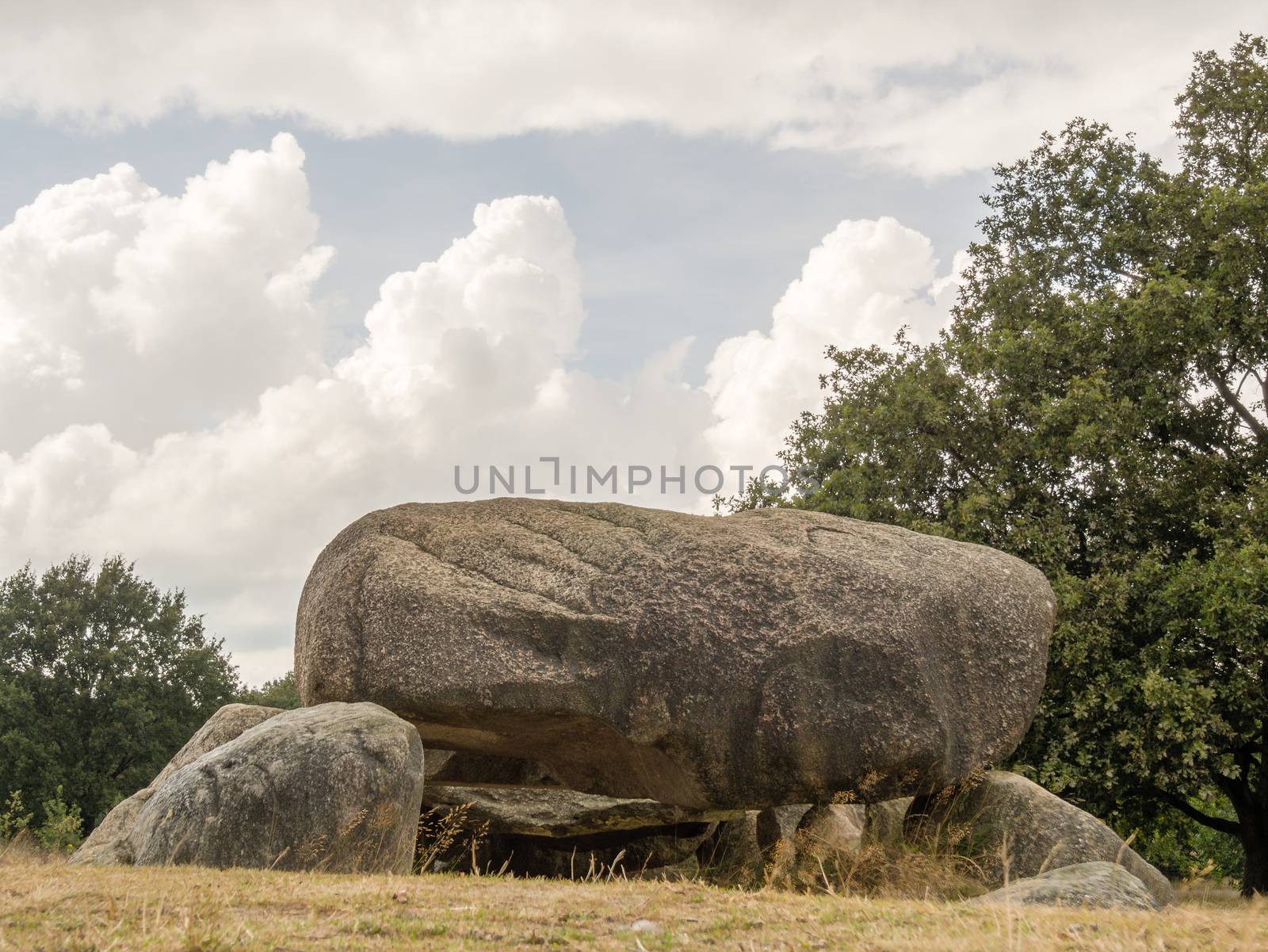 megalithic rocks in Drenthe by frankhoekzema