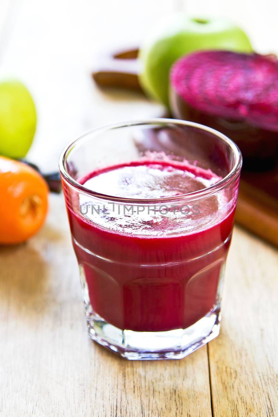 Fresh Beetroot, Carrot and Apple juice by fresh ingredient