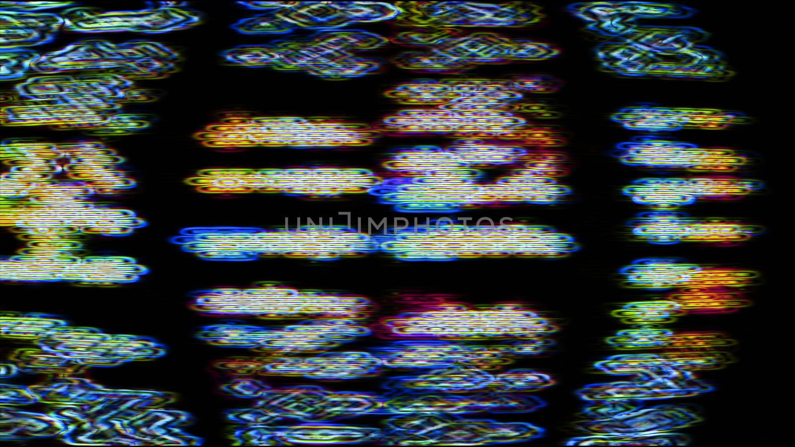 Future Tech 0420 - Futuristic technology screen communication with abstract noise.