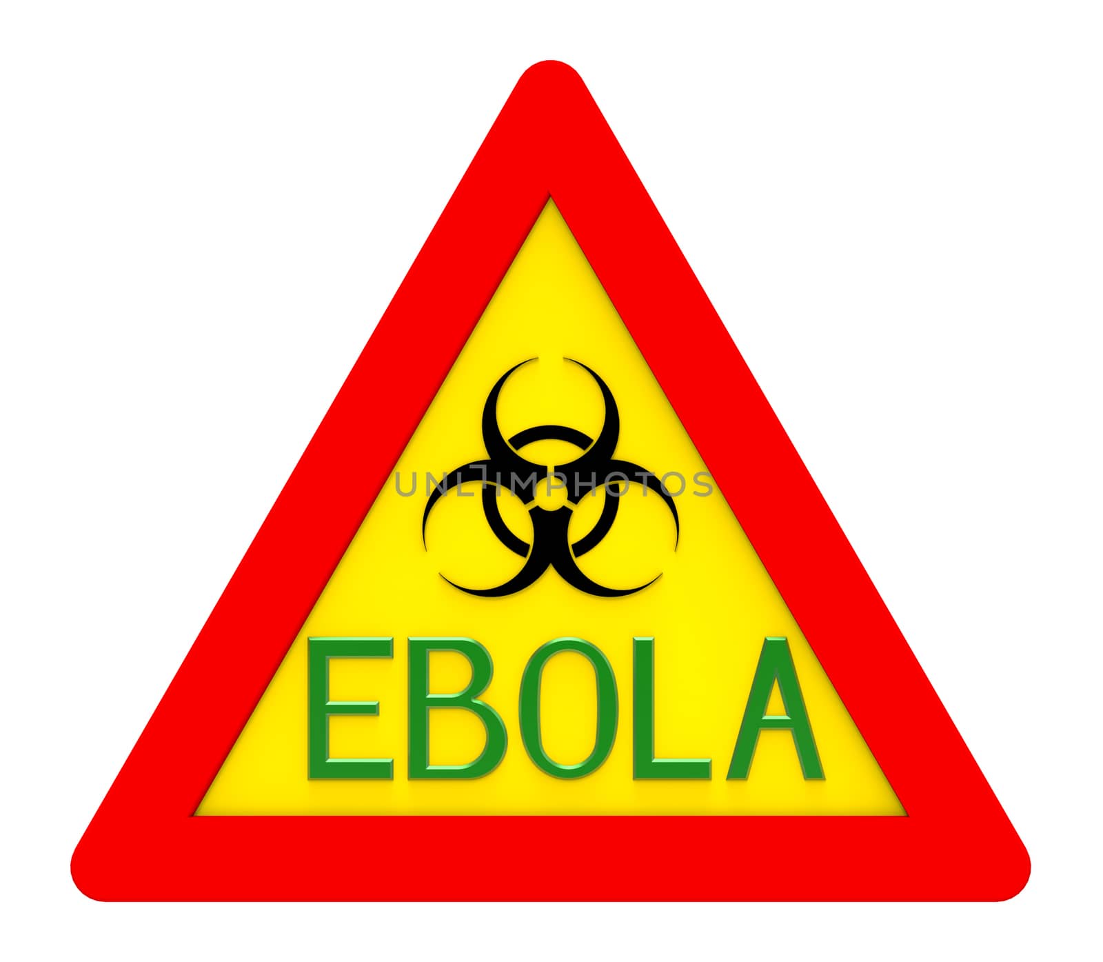 Ebola biohazard sign by Boris15