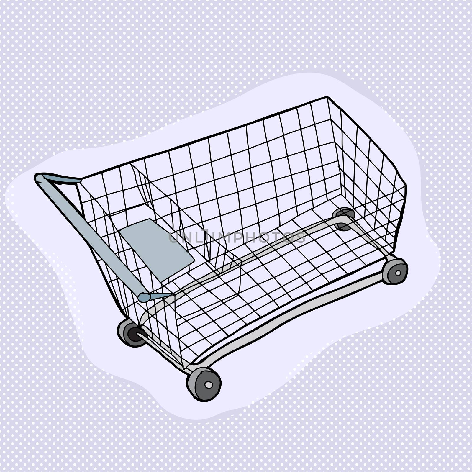 Single Shopping Cart by TheBlackRhino