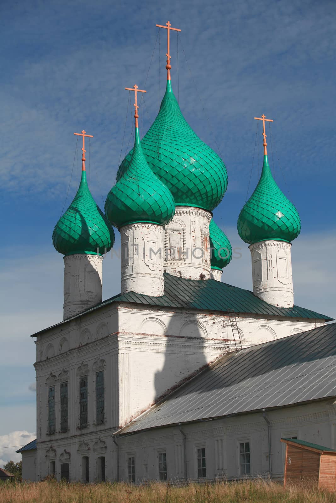 Church in the village Levashovo Russia