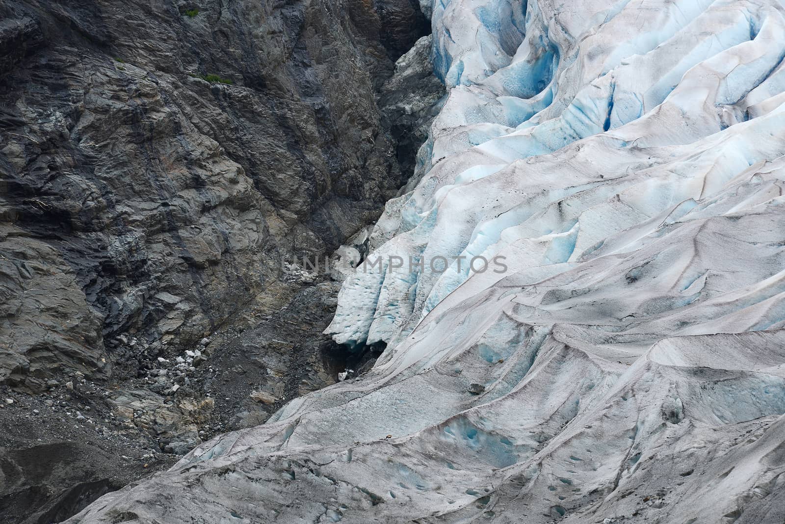 glacier in alaska by porbital